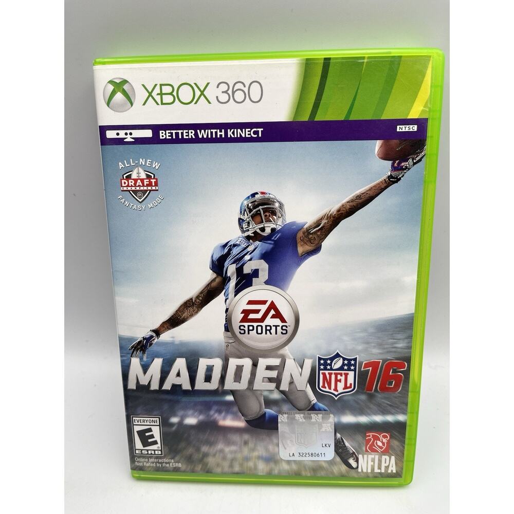 Madden NFL 16 (Xbox 360) - Tested & Working